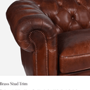 Windsor 2 Seater Leather Chesterfield Sofa at Online8 Furniture Auckland NZ