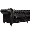 Windsor 3.5 Seater Leather Chesterfield Sofa at Online8 Furniture Auckland NZ