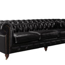 Windsor 3.5 Seater Leather Chesterfield Sofa at Online8 Furniture Auckland NZ