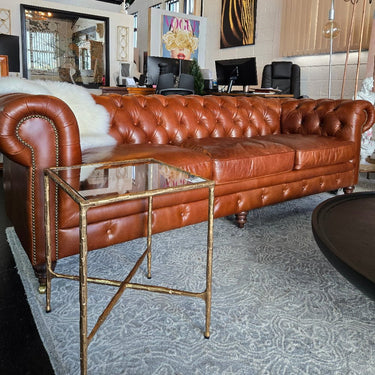 Windsor 3.5 Seater Leather Chesterfield Sofa at Online8 Furniture Auckland NZ