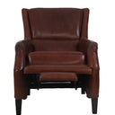Windsor Aged Leather Recliner Chair - Vintage Cigar at Online8 Furniture Auckland NZ