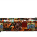 Windsor Chesterfield Patchwork 3 Seater Sofa - Leopard at Online8 Furniture Auckland NZ