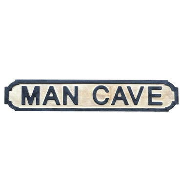 Wooden Sign - Mancave at Online8 Furniture Auckland NZ