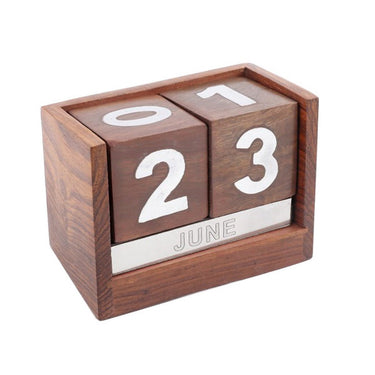 Wooden Table Calendar at Online8 Furniture Auckland NZ