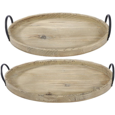 Wooden Tray Set of 2 at Online8 Furniture Auckland NZ
