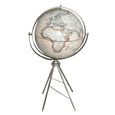 World Globe on Aluminum Stand at Online8 Furniture Auckland NZ