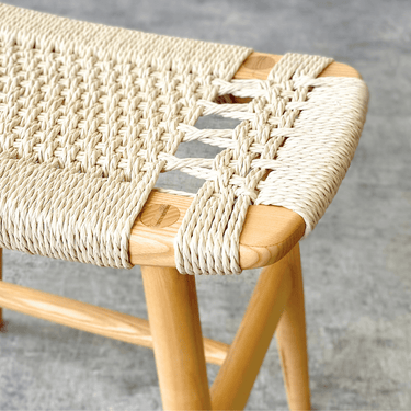 Woven Rope Stool at Online8 Furniture Auckland NZ