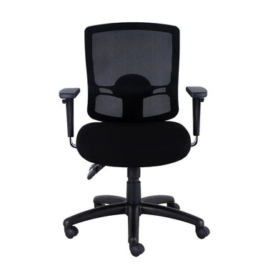 Wrangler Mid Back Black Chair at Online8 Furniture Auckland NZ