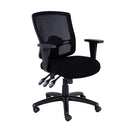 Wrangler Mid Back Black Chair at Online8 Furniture Auckland NZ