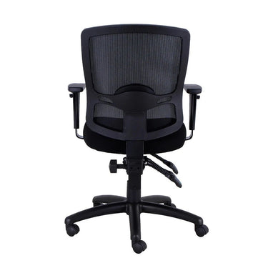 Wrangler Mid Back Black Chair at Online8 Furniture Auckland NZ