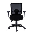 Wrangler Mid Back Black Chair at Online8 Furniture Auckland NZ