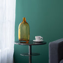 Yellow Glass Bottle Vase at Online8 Furniture Auckland NZ