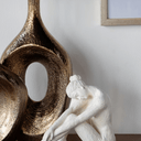 Yoga Lady Figurine - White at Online8 Furniture Auckland NZ