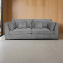 York 3-Seater Upholstered Sofa - Moss at Online8 Furniture Auckland NZ