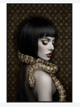 Yves Saint Laurent Woman Wall Art at Online8 Furniture Auckland NZ