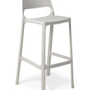 Zero Italian Barstool - Stone at Online8 Furniture Auckland NZ