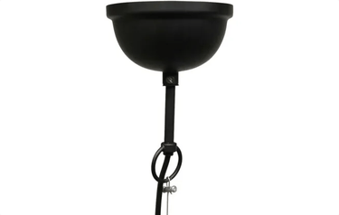 Zina Wooden Pendant Light - Black Sandblast at Online8 Furniture Auckland NZ