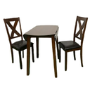 3 Piece Drop Leaf Dining Table Set at Online8 Furniture Auckland NZ