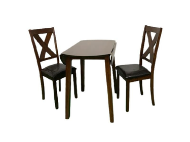 3 Piece Drop Leaf Dining Table Set at Online8 Furniture Auckland NZ
