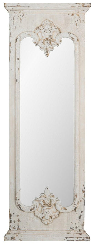 Classic Vintage Antique White Wall Mirror