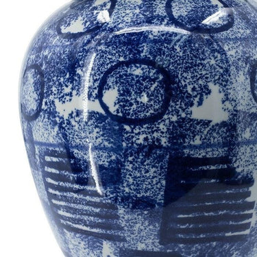 Abstract Pattern Lidded Jar at Online8 Furniture Auckland NZ