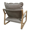 Acer Lounge Chair - Dark Grey at Online8 Furniture Auckland NZ