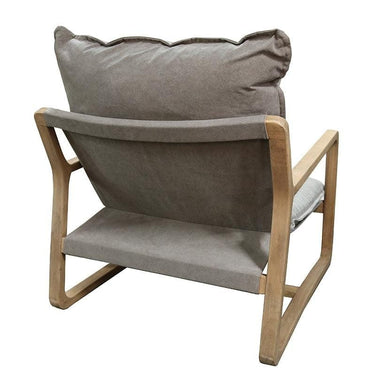 Acer Lounge Chair - Dark Grey at Online8 Furniture Auckland NZ