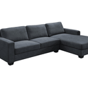 Alpha 3 Seater Sofa with Chaise at Online8 Furniture Auckland NZ