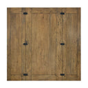 Alpine Fold Square Dining Table - Rustic Light at Online8 Furniture Auckland NZ
