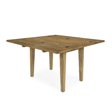 Alpine Fold Square Dining Table - Rustic Light at Online8 Furniture Auckland NZ