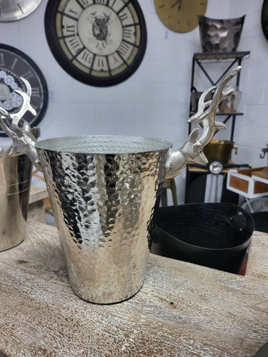 Aluminium Reindeer Wine Bucket at Online8 Furniture Auckland NZ
