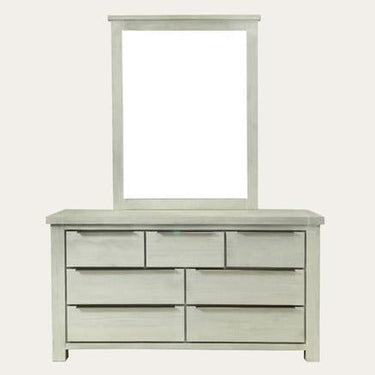 Amanda 7 Drawer Dresser with Mirror at Online8 Furniture Auckland NZ