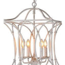 Antique Style White Chandelier at Online8 Furniture Auckland NZ