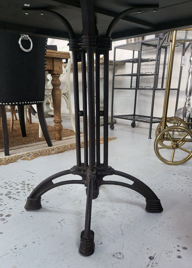 Antique Zinc Café Table | Dining Table at Online8 Furniture Auckland NZ