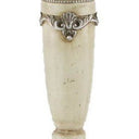 Antiqued Cream Candle Holder - Large at Online8 Furniture Auckland NZ