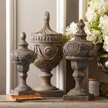 Architectural Finial Brown - Indoor/Outdoor at Online8 Furniture Auckland NZ