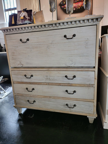 Artesia Penman Secretary Desk - Belgium White at Online8 Furniture Auckland NZ