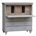 Artesia Penman Secretary Desk - Belgium White at Online8 Furniture Auckland NZ