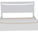 Asbel Bed Frame - White at Online8 Furniture Auckland NZ