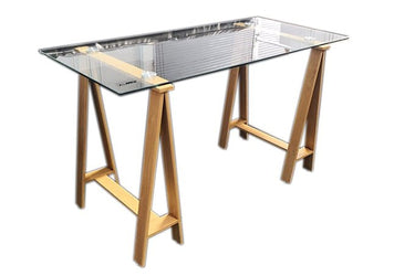 Aspire Glass Desk at Online8 Furniture Auckland NZ