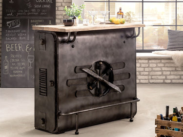 Bar Table with Propeller Design | Accent Table at Online8 Furniture Auckland NZ