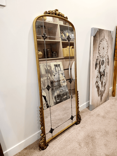Baroque Gold Wall Mirror at Online8 Furniture Auckland NZ