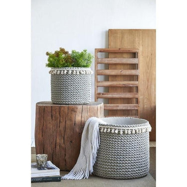 Basket Planters Set of 2 at Online8 Furniture Auckland NZ