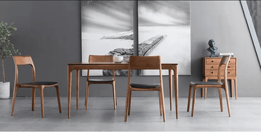 Baur Dining Suite - Walnut at Online8 Furniture Auckland NZ