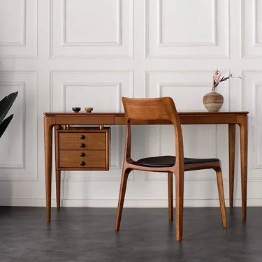 Baur Leather Dining Chair at Online8 Furniture Auckland NZ