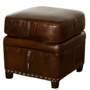 BB Footstool | Ottoman - Vintage Cigar at Online8 Furniture Auckland NZ