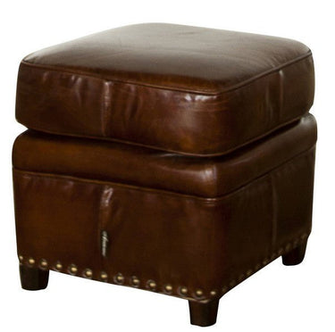 BB Footstool | Ottoman - Vintage Cigar at Online8 Furniture Auckland NZ