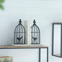 Bird in Cage Bookends - Pair at Online8 Furniture Auckland NZ