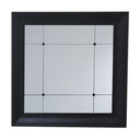 Black Frame With Button Mirror at Online8 Furniture Auckland NZ