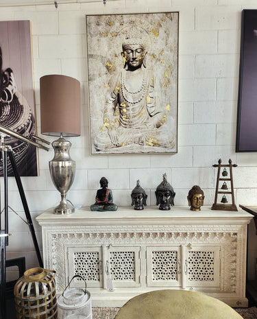 Boho 4 Door Sideboard | Buffet Table at Online8 Furniture Auckland NZ